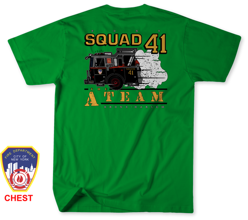 Unofficial FDNY Squad 41 Shirt v1