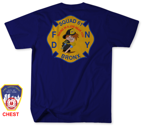 Unofficial FDNY Squad 61 / Battalion 20 Shirt