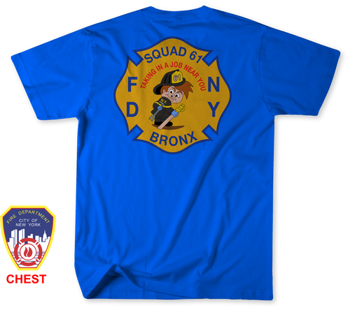 Unofficial FDNY Squad 61 / Battalion 20 Shirt