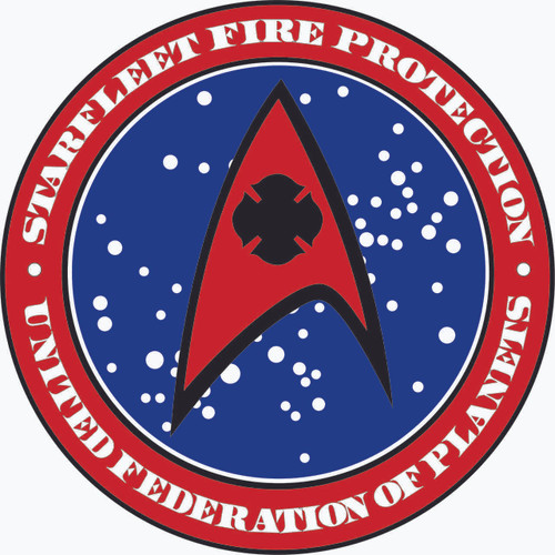 Starfleet Fire Protection Decal