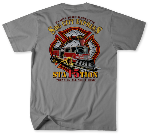 Tampa Fire Rescue Station 15 Sog City Express Shirt
