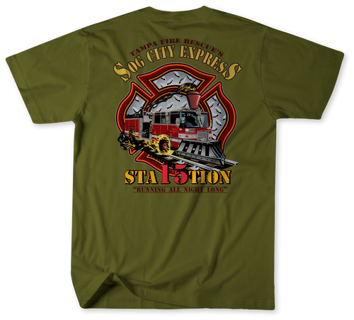 Tampa Fire Rescue Station 15 Sog City Express Shirt
