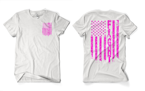 American Flag Cancer Awareness shirt American Flag Cancer Awareness shirt