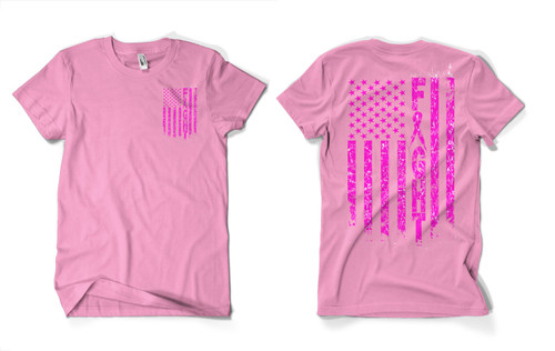 American Flag Cancer Awareness shirt American Flag Cancer Awareness shirt