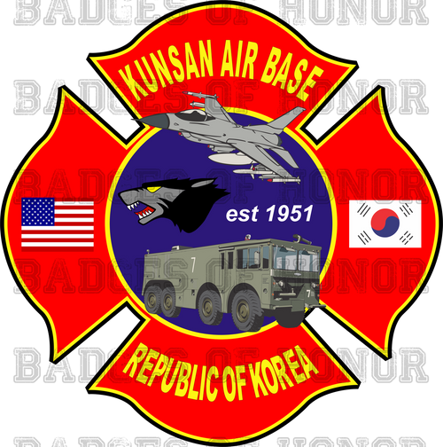 Kunsan AB Fire Department Shirt