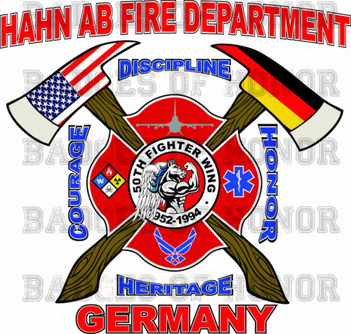 Hahn Air Base Fire Protection Shirt