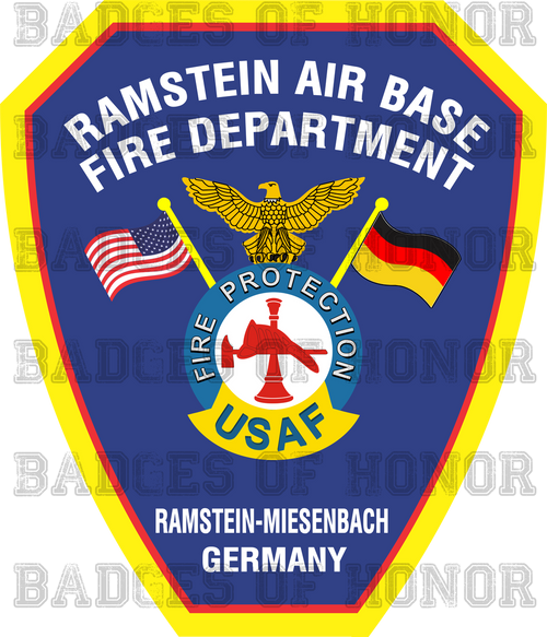 Ramstein Air Base Fire Department Shirt v2