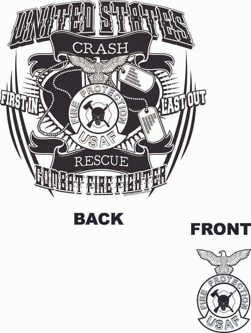 Fire Department Reflective Shirts (DD-FDREF1)