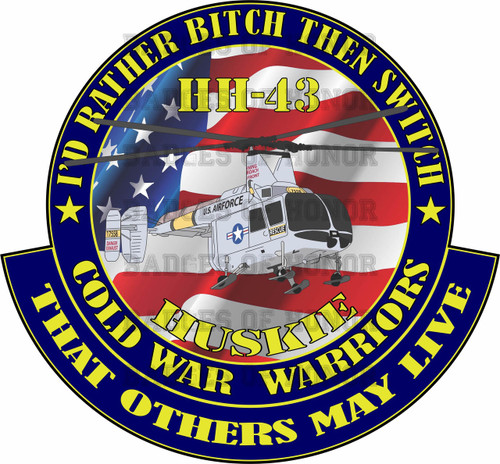 HH-43 HUSKIE Cold War Warriors Shirt