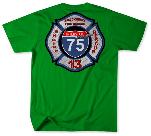Pasco County Fire Rescue Station 13 shirt v2 Pasco County Fire Rescue Station 13 shirt v2