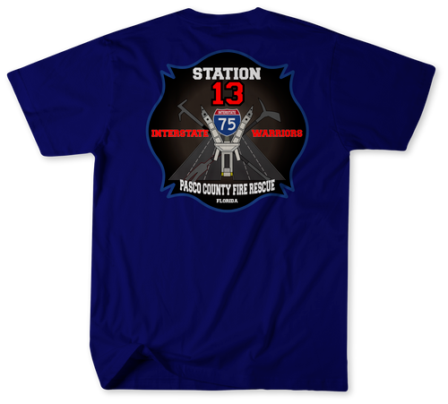 Pasco County Fire Rescue Station 13 shirt v3 Pasco County Fire Rescue Station 13 shirt v3