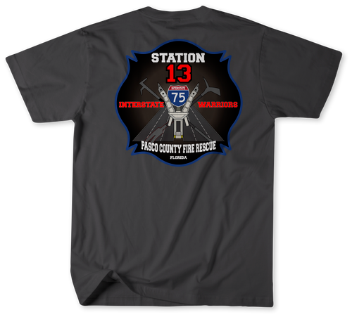 Pasco County Fire Rescue Station 13 shirt v3 Pasco County Fire Rescue Station 13 shirt v3