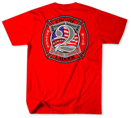 Unofficial Charlotte Fire Department Station 2 Shirt Unofficial Charlotte Fire Department Station 2 Shirt