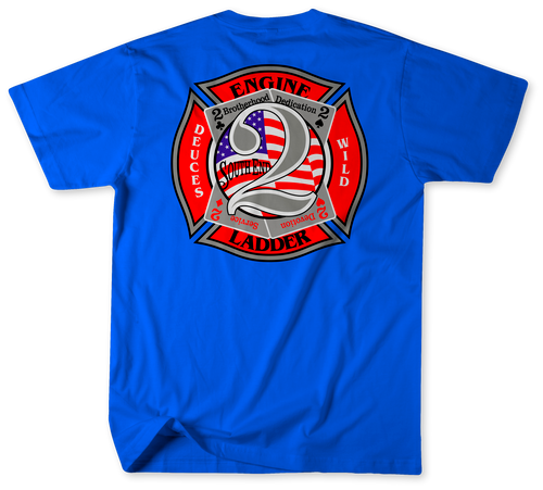 Unofficial Charlotte Fire Department Station 2 Shirt