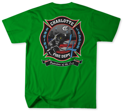 Unofficial Charlotte Fire Department Station 4 Shirt