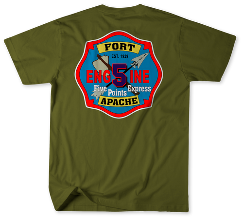 Unofficial Charlotte Fire Department Station 5 Shirt Unofficial Charlotte Fire Department Station 5 Shirt
