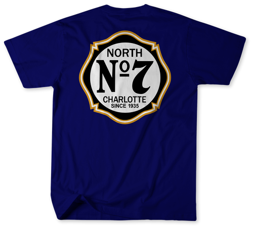Unofficial Charlotte Fire Department Station 7 Shirt