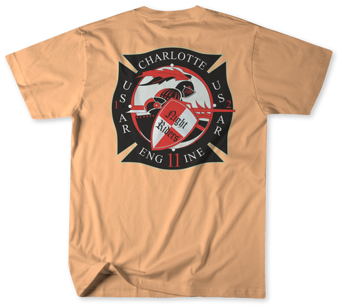 Unofficial Charlotte Fire Department Station 11 Shirt v1