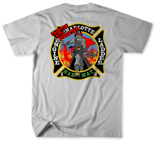 Unofficial Charlotte Fire Department Station 13 Shirt 