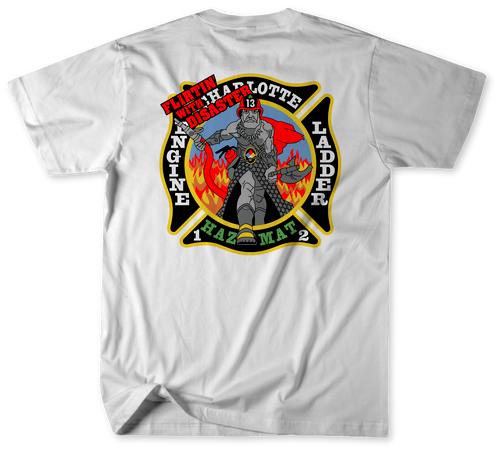 Unofficial Charlotte Fire Department Station 13 Shirt 