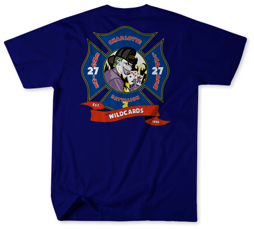 Unofficial Charlotte Fire Department Station 27 Shirt  Unofficial Charlotte Fire Department Station 27 Shirt