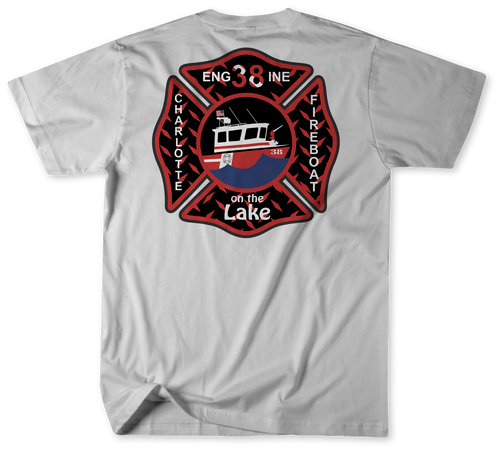 Unofficial Charlotte Fire Department Station 38 Shirt v1 Unofficial Charlotte Fire Department Station 38 Shirt v1