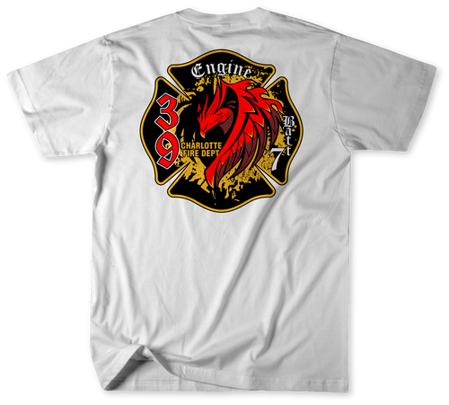 Unofficial Charlotte Fire Department Station 39 Shirt 
