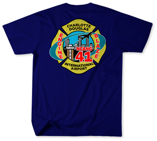 Unofficial Charlotte Fire Department Station 41 Shirt 