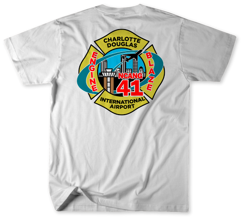 Unofficial Charlotte Fire Department Station 41 Shirt 