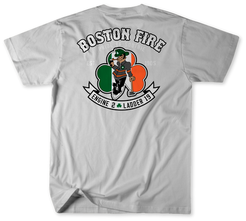 Boston Fire Department Engine 2 Ladder 19 Shirt(Unofficial) v2  Boston Fire Department Engine 2 Ladder 19 Shirt(Unofficial) v2
