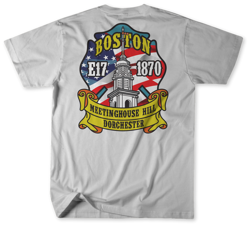 Boston Fire Department Engine 17 Shirt (Unofficial)  Boston Fire Department Engine 17 Shirt (Unofficial)