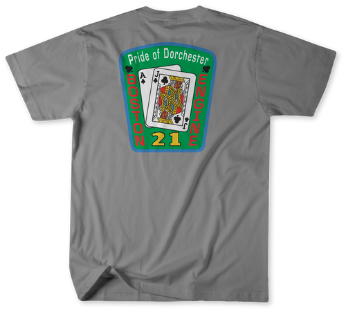 Boston Fire Department Engine 21 Shirt (Unofficial) v1