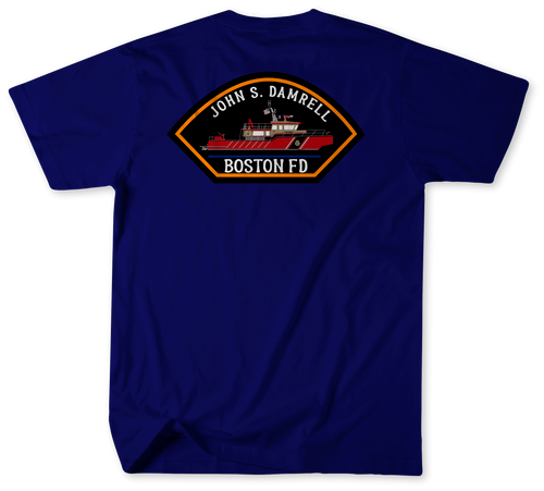 Boston Fire Department Fire Boat 1 Shirt (Unofficial)