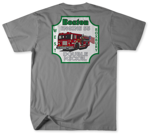 Boston Fire Department Engine 55 Shirt (Unofficial) Boston Fire Department Engine 55 Shirt (Unofficial)