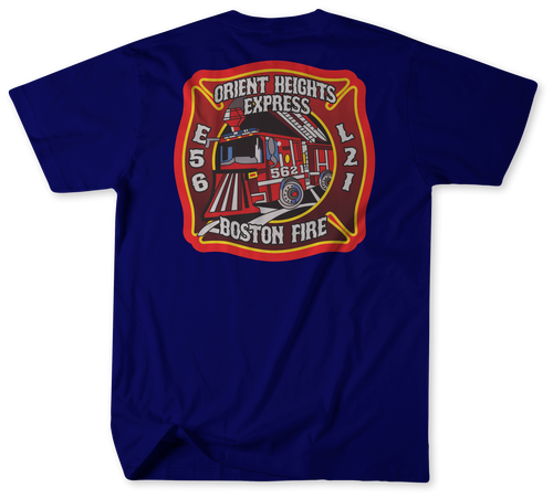 Boston Fire Department Station 56 Shirt (Unofficial) v1