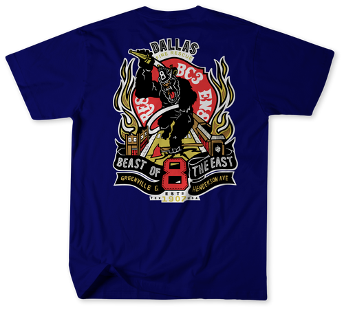 Dallas Fire Rescue Station 8 Shirt (Unofficial)