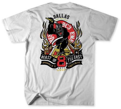 Dallas Fire Rescue Station 8 Shirt (Unofficial)