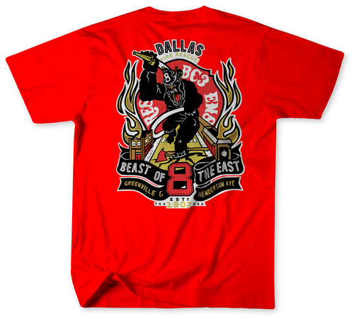 Dallas Fire Rescue Station 8 Shirt (Unofficial)