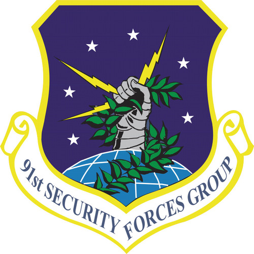91st Security Forces Group Shirt 