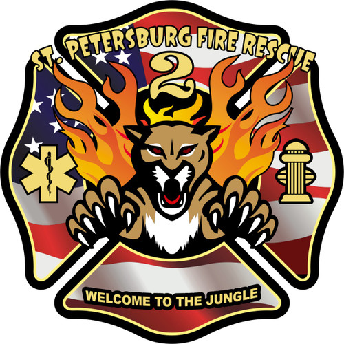 St. Petersburg Fire Rescue Station 2 Shirt (Unofficial)