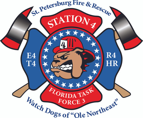 St. Petersburg Fire Rescue Station 4 Shirt (Unofficial)
