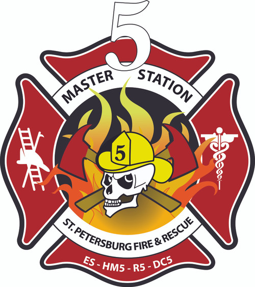 St. Petersburg Fire Rescue Station 5 Shirt (Unofficial)