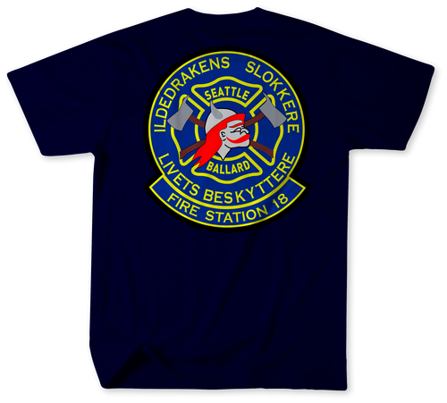 Seattle Fire Department Station 18 Shirts  (unofficial)