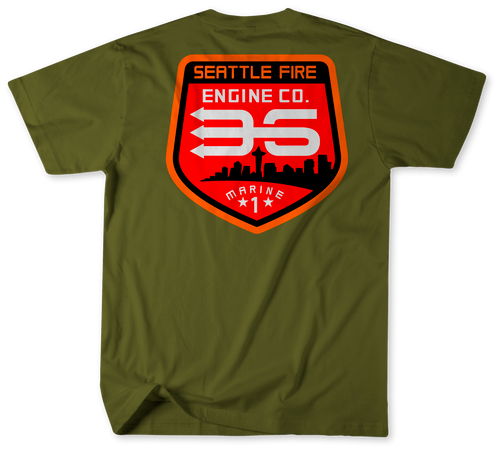 Seattle Fire Department Station 36 Shirt  (unofficial)