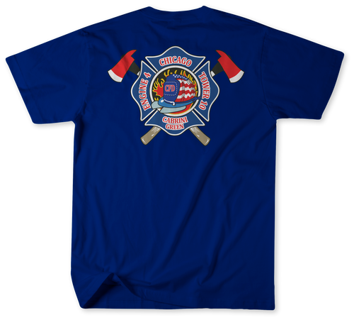 Unofficial Chicago Fire Department Firehouse 4 Shirt