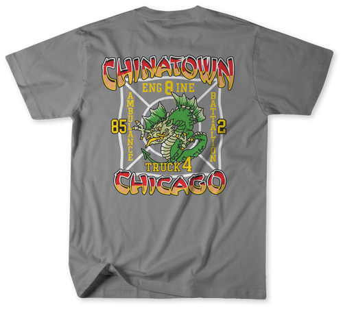 Unofficial Chicago Fire Department Firehouse 8 Shirt