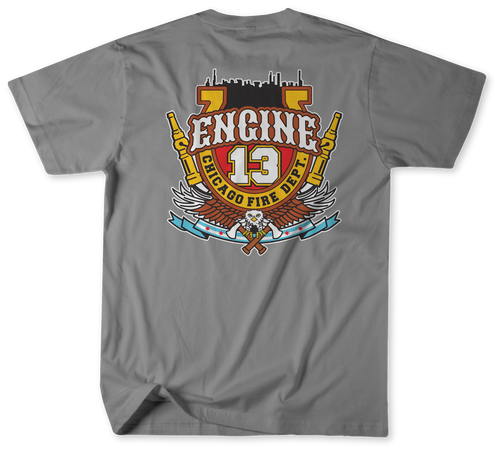 Unofficial Chicago Fire Department Firehouse 13 Shirt v3 Unofficial Chicago Fire Department Firehouse 13 Shirt v3