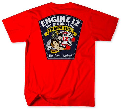 Tampa Fire Rescue Station 12 Original Logo Shirt