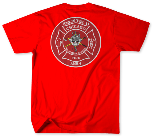 Unofficial Chicago Fire Department Firehouse 19 Shirt v3 Unofficial Chicago Fire Department Firehouse 19 Shirt v3