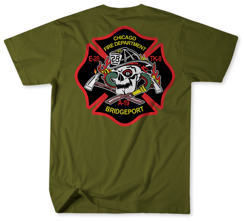 Unofficial Chicago Fire Department Firehouse 28 Shirt